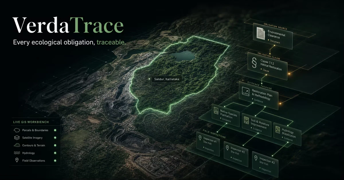 VerdaTrace product interface